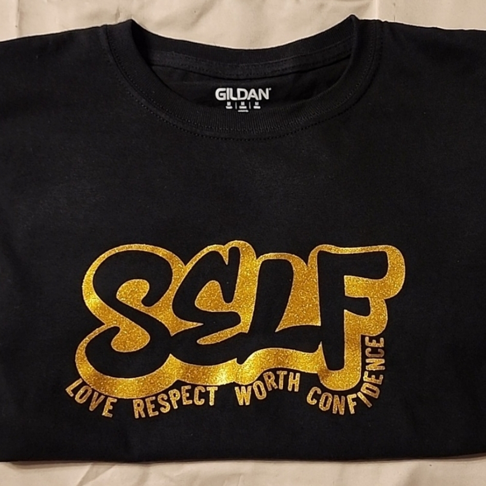 Self Love, Respect, Worth, Confidence Graphic Tee Shirt - Women